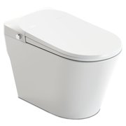 Anzzi ENVO Echo Elongated Smart Toilet Bidet in White with Remote TL-STFF950WH